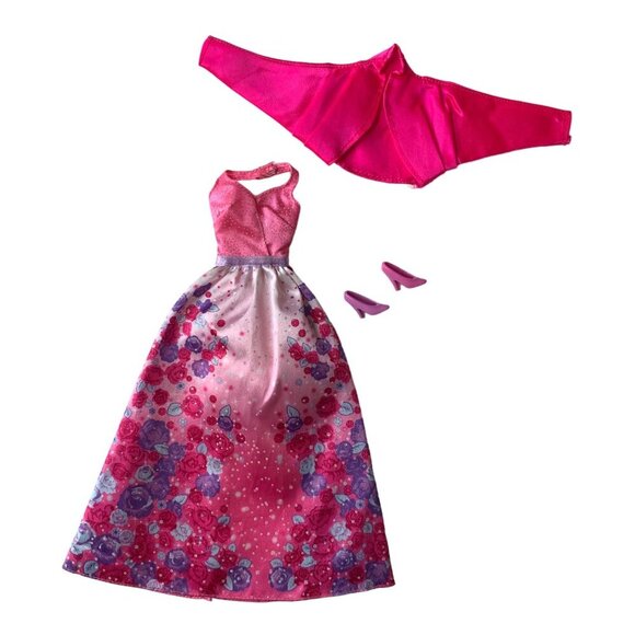 Barbie Cut 'n Style Dress Bolero Jacket Shoes - Picture 1 of 6